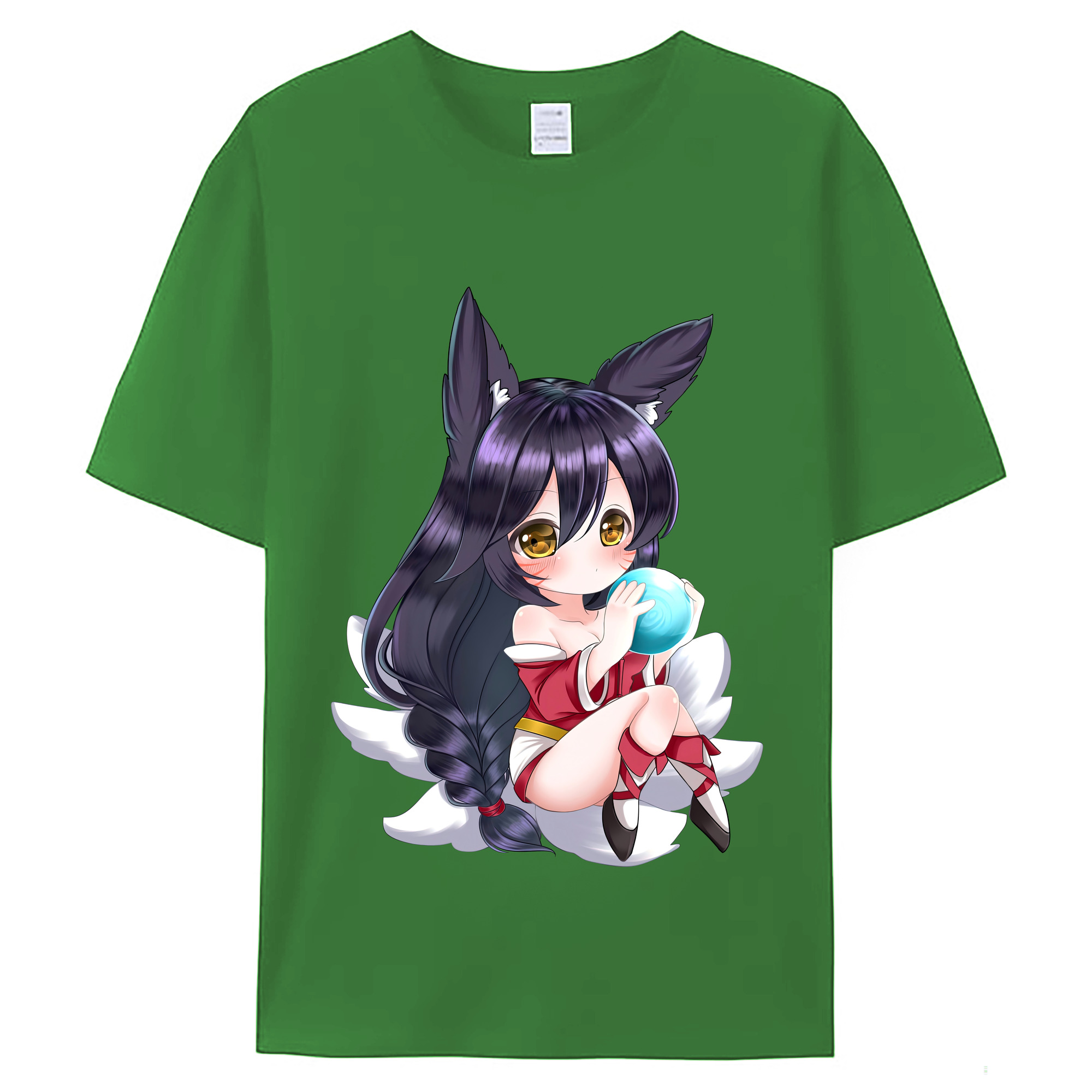 （画像用） リーグ・オブ・レジェンド League of Legends LOL レディースカジュアルプリントTシャツ（綿100％）